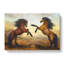 Two Wild Stallion Horses - Wrapped Canvas Painting-56641297