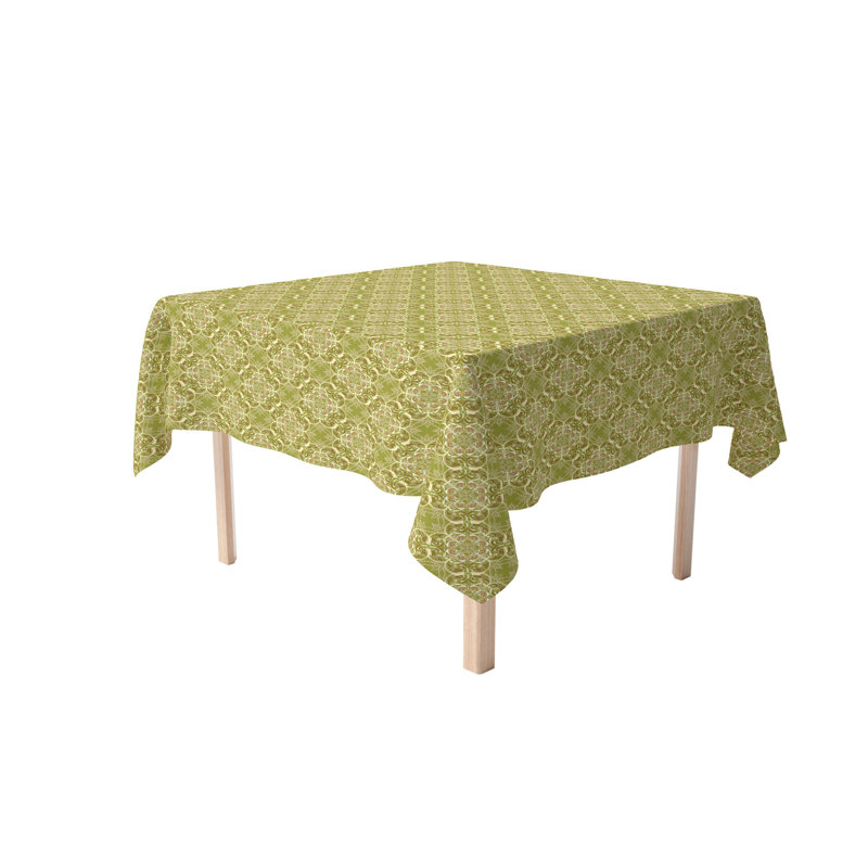 Fabric Textile Products, Inc. Square Tablecloth, 100% Cotton, Floral 149