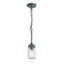 Luminaire suspendu en pot 1 lumière Carlile