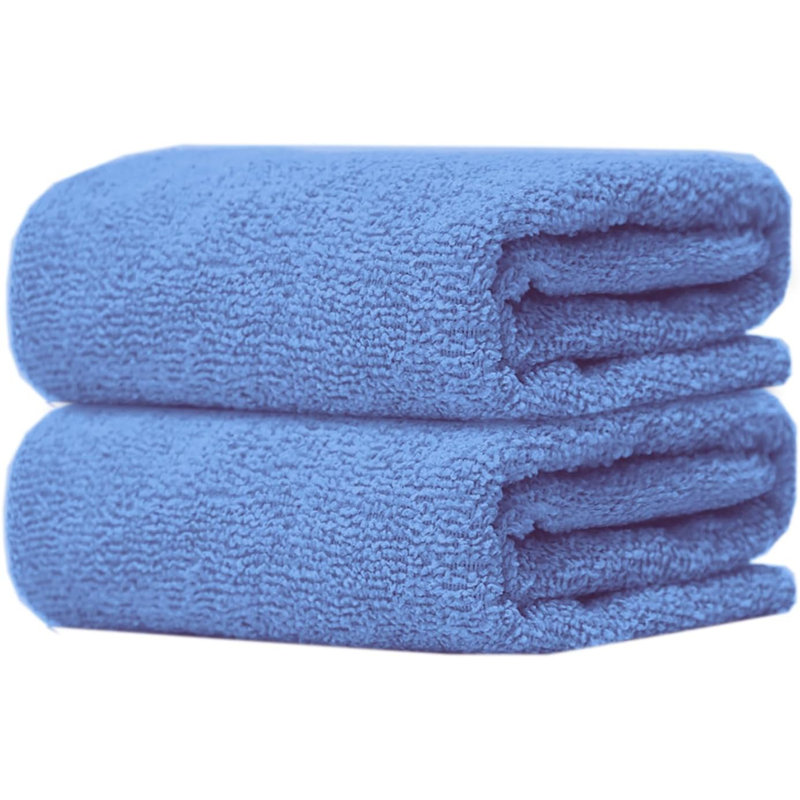 Microfiber Fast Drying Guest Towel, Blue, 2