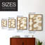 Impression encadrée Sienna Ripples I-Premium - prête à être accrochée - aucun clou requis - aucun clou requis-1872865436-1872865437