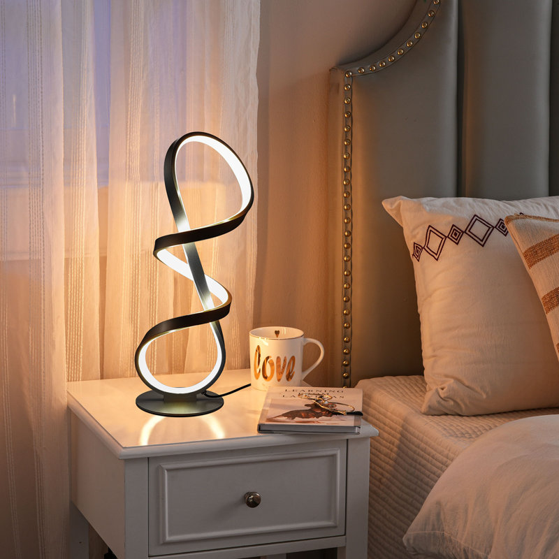 Lampe de table Brecklyn, Noir