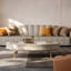 Table basse moderne et luxueuse