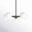 Hallas 5 - Light Steel Dimmable Sputnik Sphere Chandelier