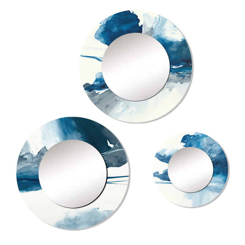 Lorrika Metal Round Mirror