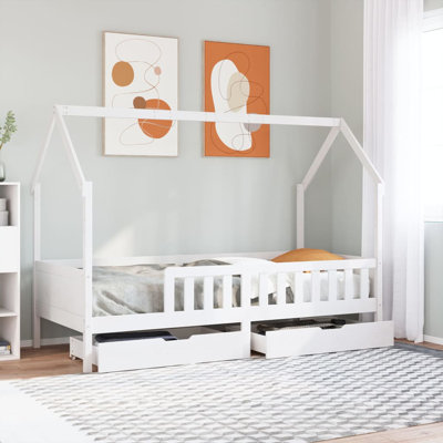 Ariane Standard House Beds with Trundle Included