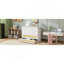 Lit escamotable double avec grands tiroirs, blanc-1915001728