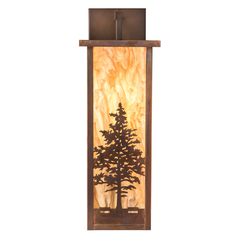 Tamarack 1 - Light Flush Mounted Sconce, 28.5" H x 10" W x 12.5" D