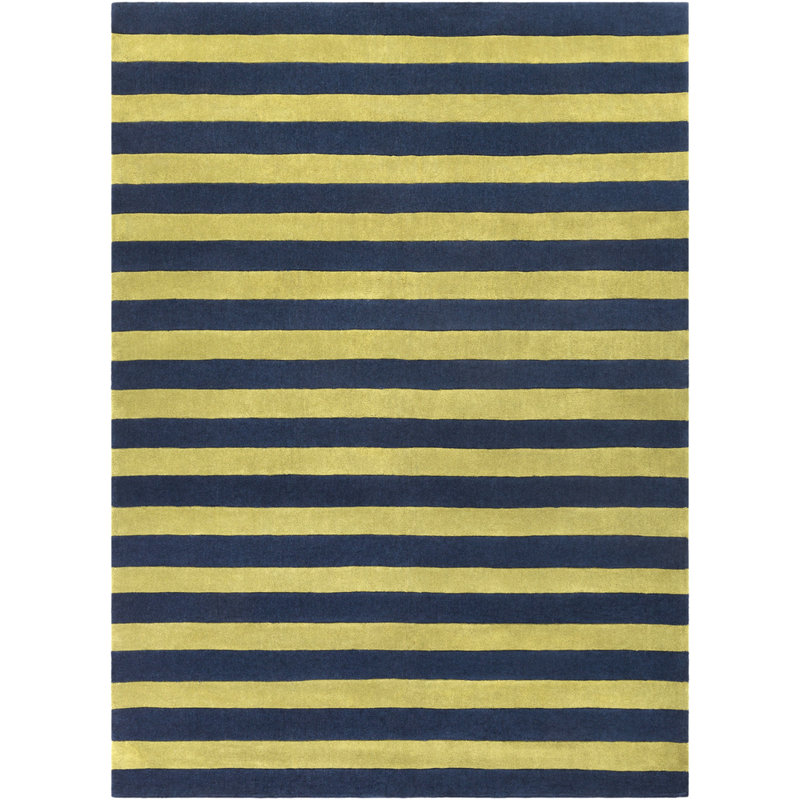 Hazelip Striped Indoor Rug, Rectangle 9' x 13'
