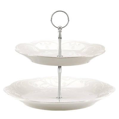 Desserte à 2 niveaux French French Perle
