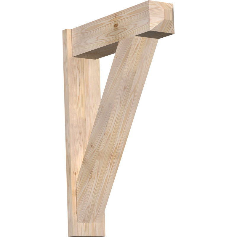 Artisan traditionnel en bois rustique, P 28 po x H 40 po, Sapin Douglas de 7 1/2 po (lisse)