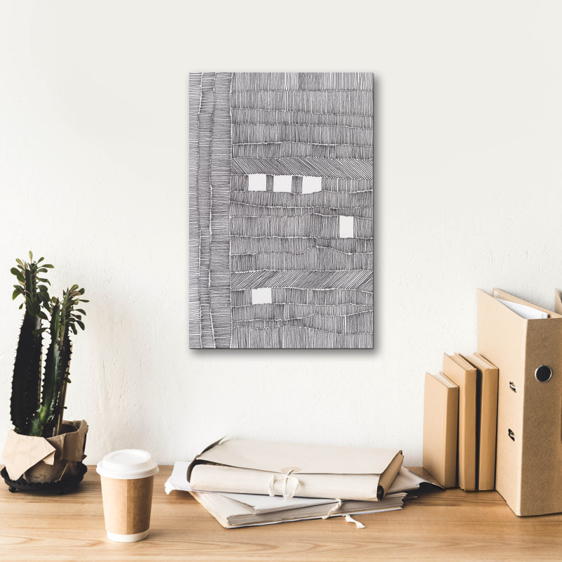 «Tedious I» par Regina Moore, H 18 po x l 12 po x P 0,75 po
