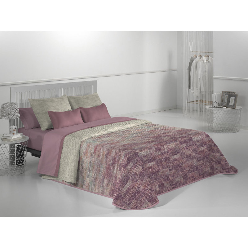 Goudeau Quilt, Mauve, 270cm W x 270cm L