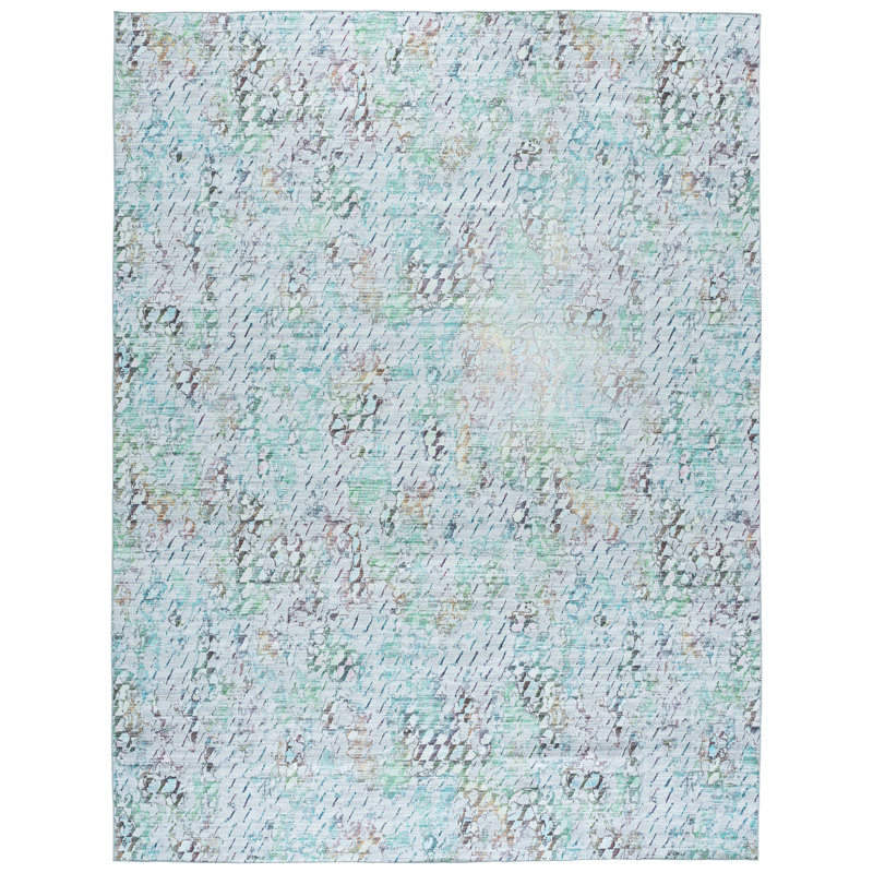 Athiran Performance Machine Washable Abstract Rug, Rectangle 8' x 10'