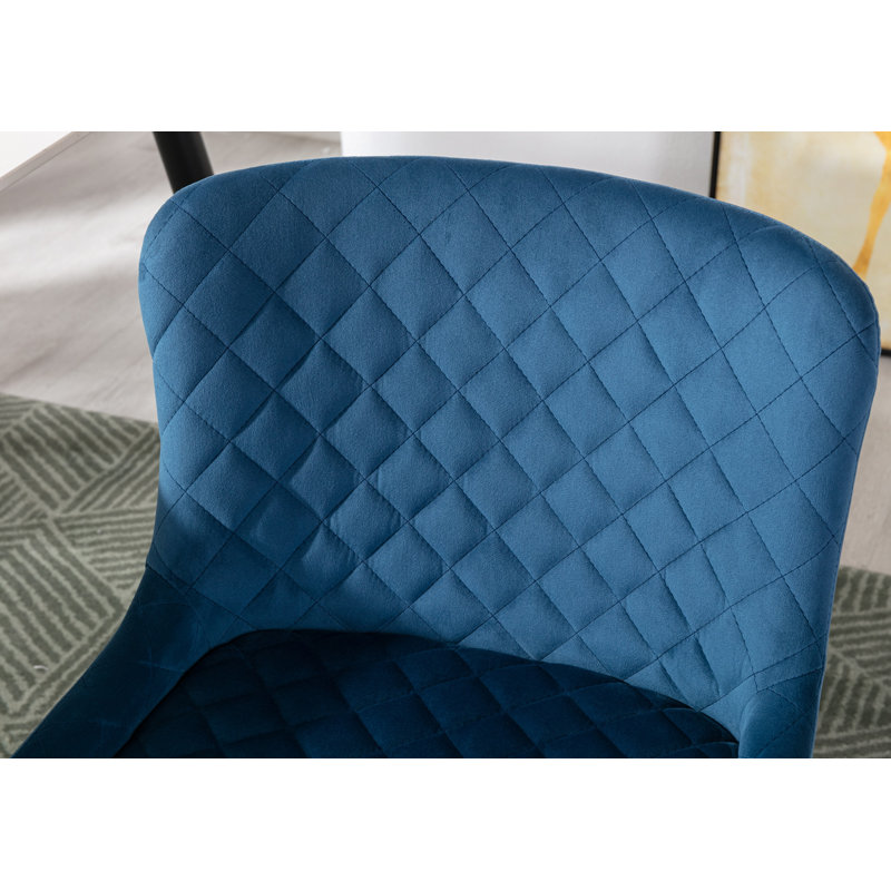 Hambling Upholstered Dining Chair, Blue