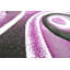 Tapis mauve / noir à motifs abstraits Mccampbell-35992106