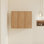 Armoire à linge murale 36 po avec 3 portes à fermeture douce