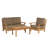 Knightly Solid Wood Single Coffee Table