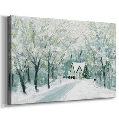 Eve of Snowwhite Midwinter-Premium Gallery Wrapped Canvas