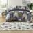 Elegant Polyester Bedding Sets, Navy Modern Style For Bedroom
