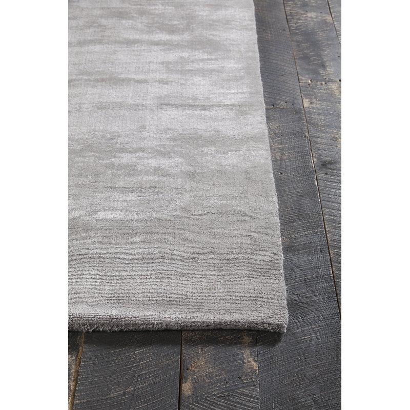 Orim Wool Area Rug in Gray, Rectangle 5' x 7'6"