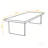 Sturdy Rectangular Solid Wood Dining Table-1466109132