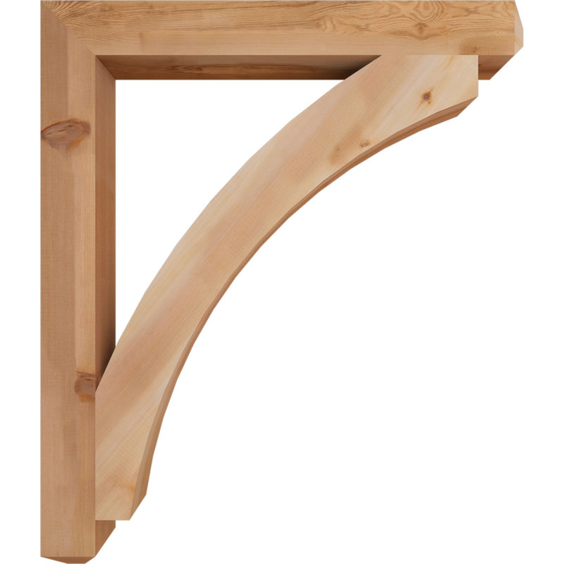 Support pour artisan Thorton, Cèdre rouge de l'Ouest (lisse), H 42 po x l 4 po x P 36 po