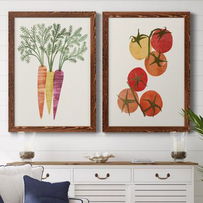 " Organic Veg III " 2 - Pieces