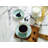 Charlotte Layla Bone China Round 4 Piece Coaster Set