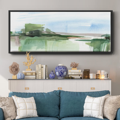 Abstract Wetland IV, reproduction d'art sur toile