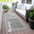 Machine Washable Indoor/Outdoor Xhevrie Linen Rug-112122490
