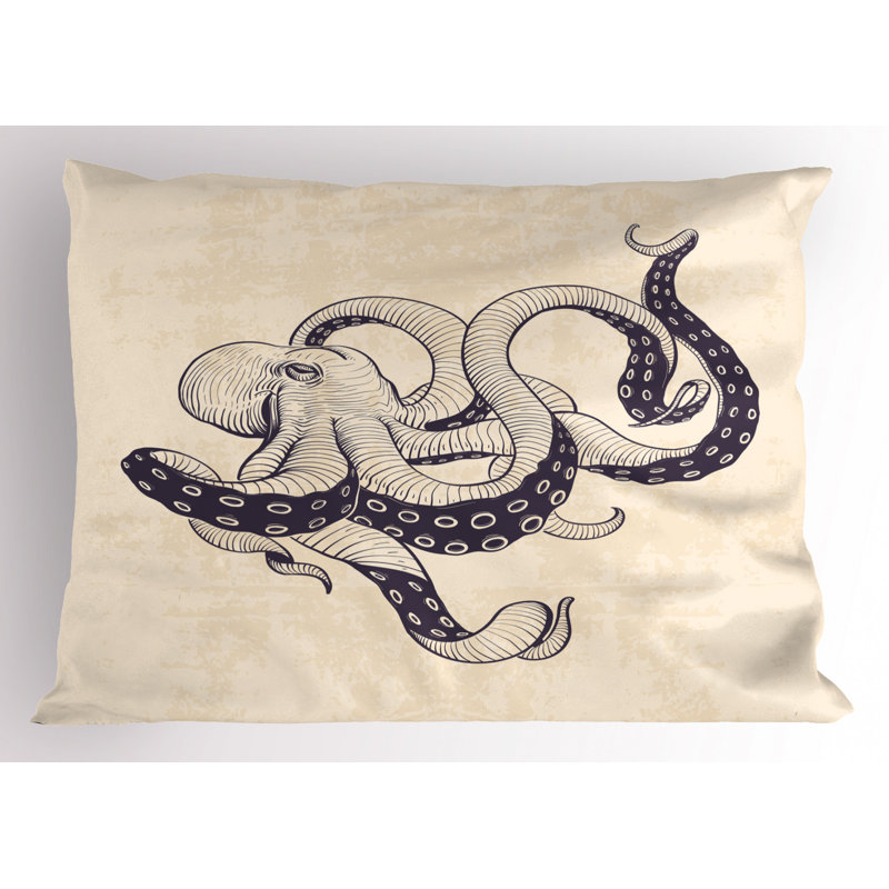 Eggplant Polyester Sham, Twin