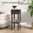 2-Tier Side Table with Drawer Shelf for Living Room-2009124430