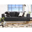Ensemble de 2 coussins décoratifs 18 po x 18 po x 5 po noir et blanc