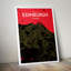 Edinburgh City Map - No Frame Print-117348997