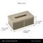 Couvercle de boîte à mouchoirs en cuir de luxe pour la maison, design créatif et minimaliste, parfait pour le salon, la salle de bain et la salle à manger