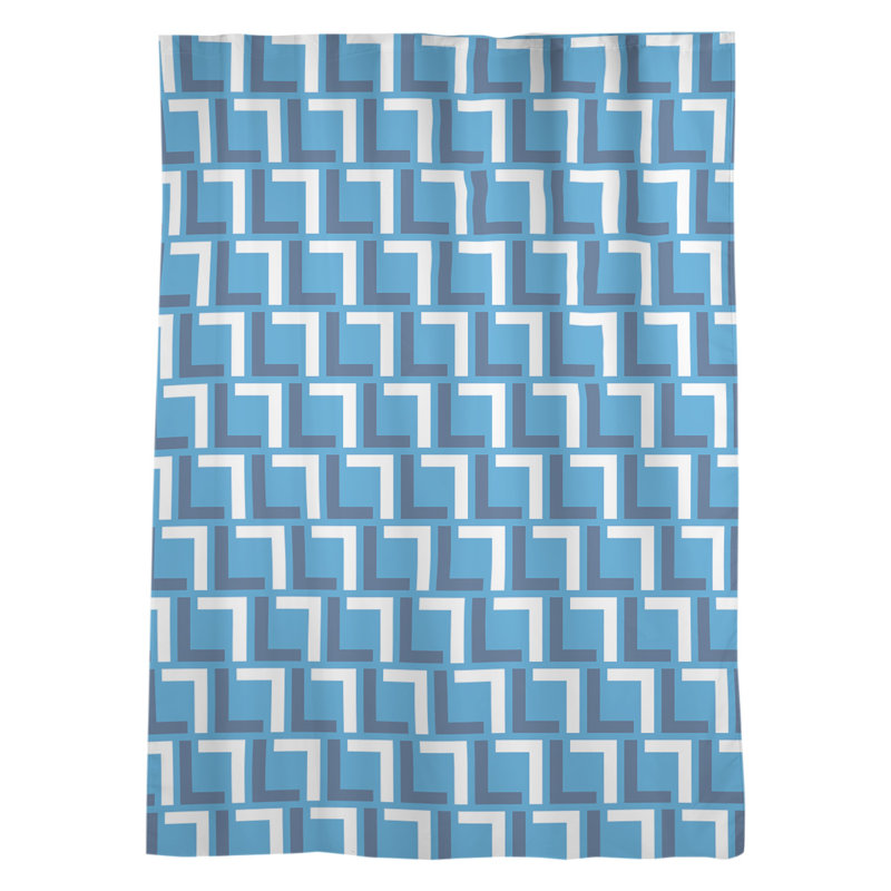 Rideau de luxe Washington, Washington Washington or / bleu marine / bleu poud