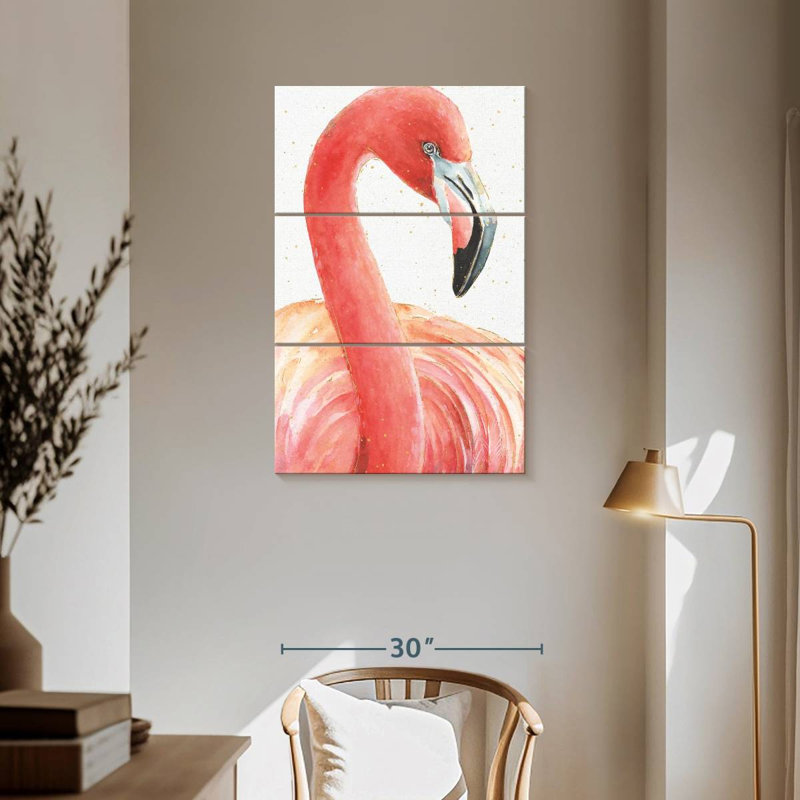 Brampt Gracefully Pink II, 38" H x 24" W
