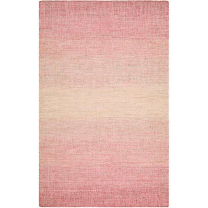 Umbria  Handmade Rug, Red/Pink/Cream, Rectangle 2' x 3'