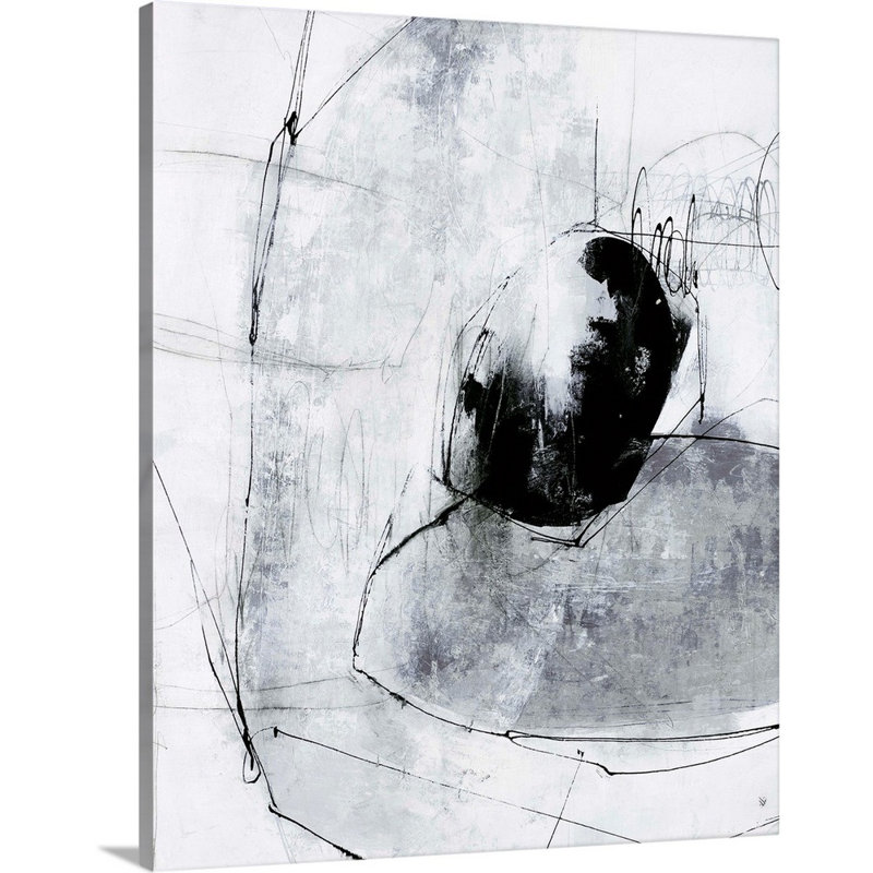 "Lignée II" par Joshua Schicker - reproduction d'art sur toile, H 20 po x l 16 po x P 1,25 po, Toile tendue