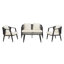 Ensemble de sièges d'extérieur durable et confortable-68735625