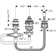 Rough For 3-Hole Roman Tub Filler With Single Handle