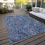 Tapis intérieur / extérieur en polyester tissé à la machine Kinslee-1076502505