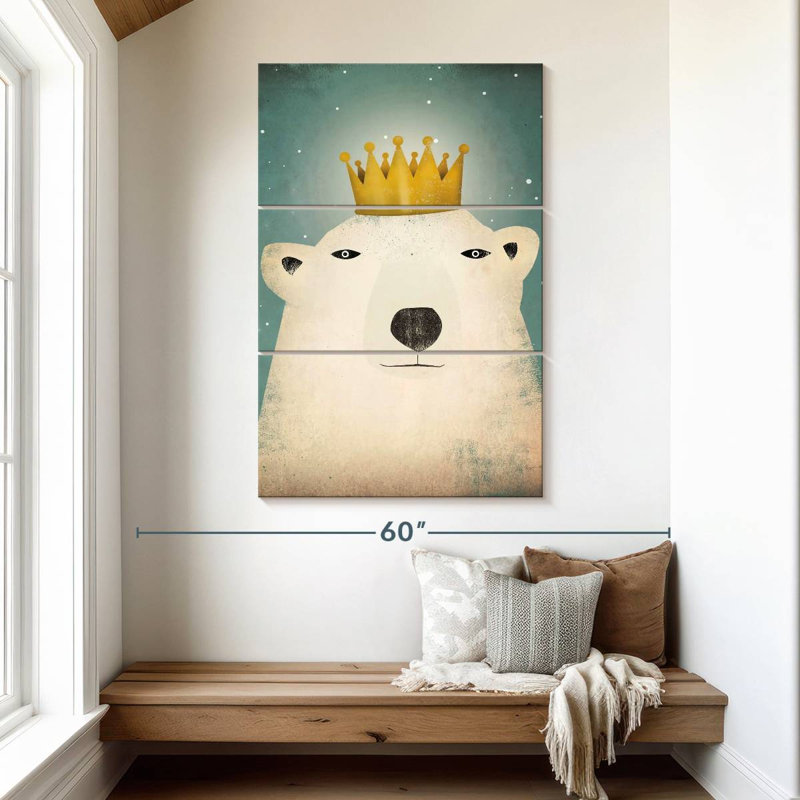 Brampt Polar King, 50" H x 32" W