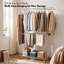 61.02 " Steel Clothing Rack