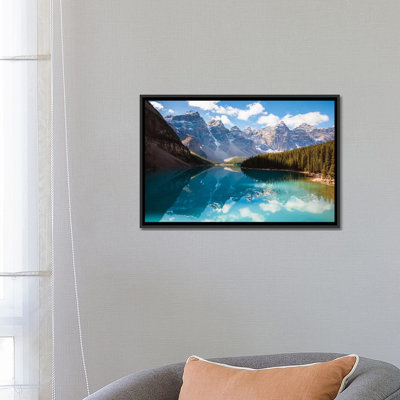 «Moraine Lake and the Ten Peaks I», reproduction de photo sur toile