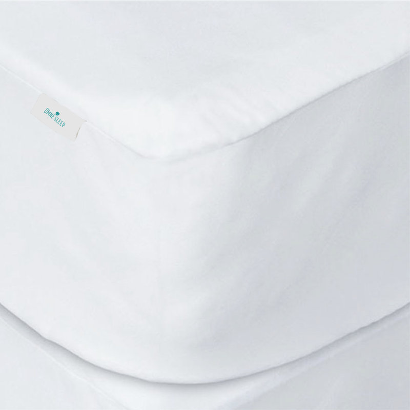 Housse de protection imperméable pour matelas Full Deluxe - Silencieux ultra-mince respirant, hypoallergénique et sans phtalate