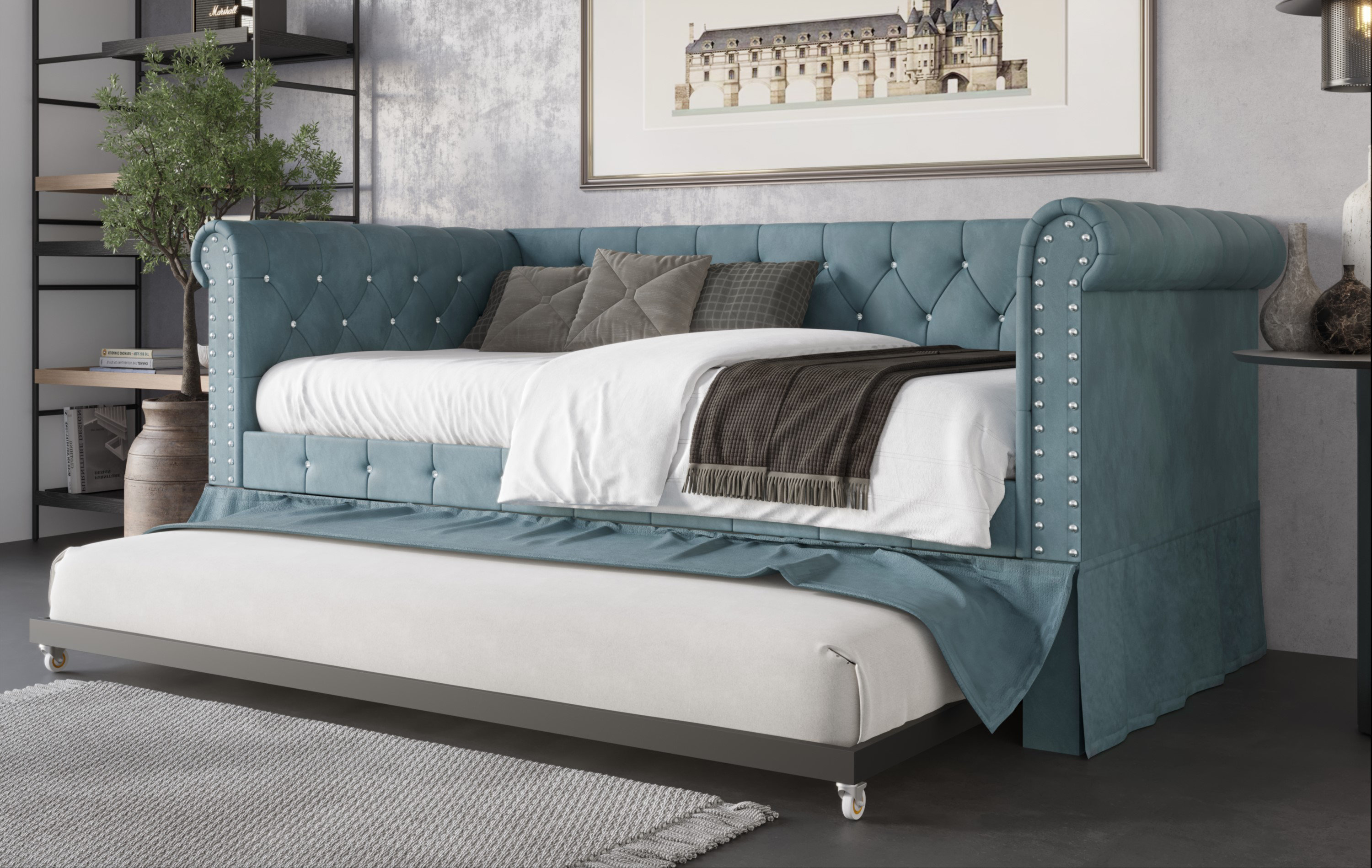 Birdwell atlanta twin daybed shop with trundle