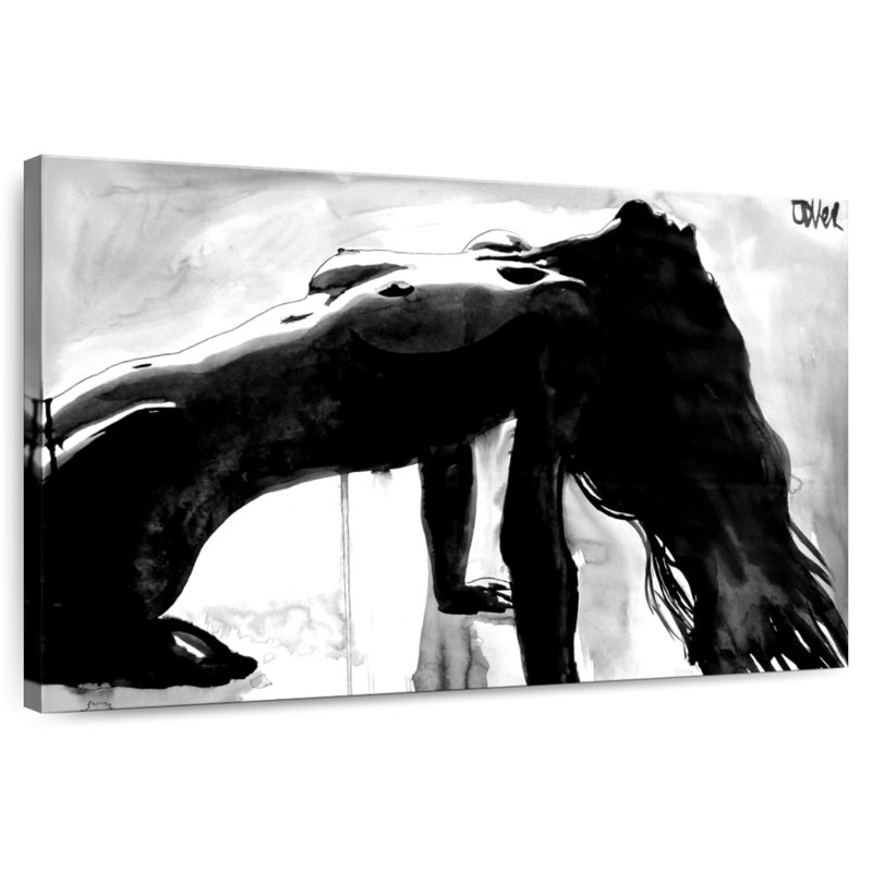Abandon, 8" H x 12" W