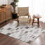 Tapis noir et blanc Magar-1151303186